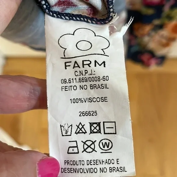 FARM RIO ANTHROPOLOGIE MAXI DRESS SIZE P - Picture 6 of 6